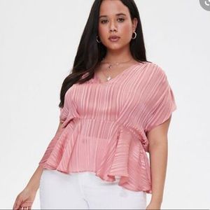 Sheer Striped Top